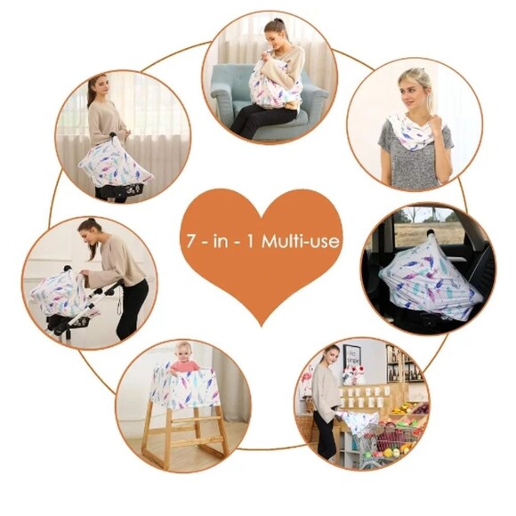 HiCoco Nursing Versatile Cover Up - Picture 4 of 6